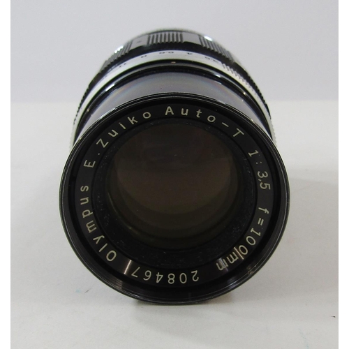 275 - Olympus F Pen FT half frame camera, chrome, serial number 233199, with Olympus F.Zuiko auto s 1:1,8 ... 