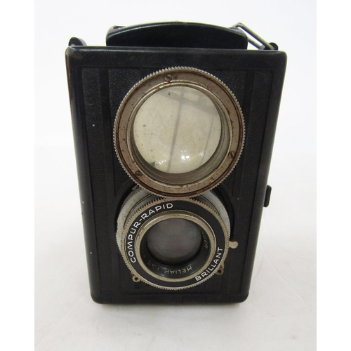 283 - Assorted box cameras, early 20th century and later, to include Coronet Conway, Zeiss Ikon Goerz Fron... 