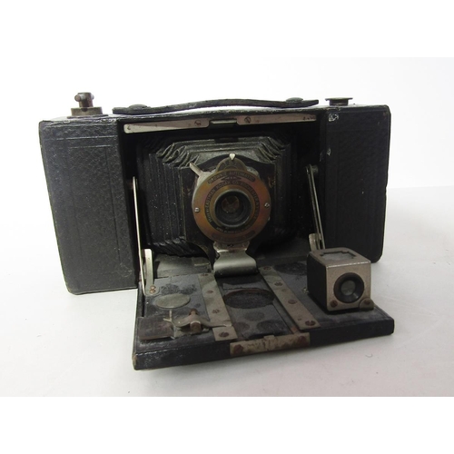 288 - Zeiss Nettar 517/16 folding camera, Kodak Brownie automatic, patented April 21st 1908/August 31 1909... 