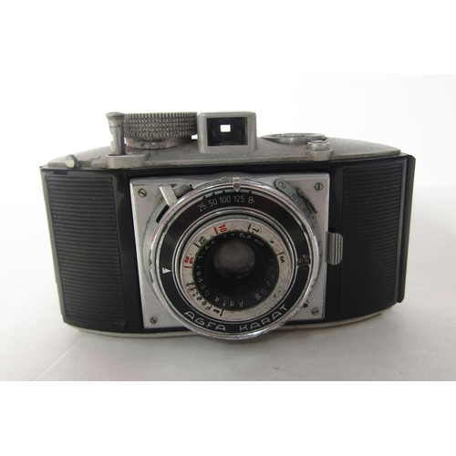 288 - Zeiss Nettar 517/16 folding camera, Kodak Brownie automatic, patented April 21st 1908/August 31 1909... 