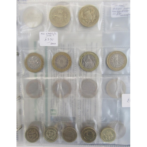 311 - Collection of commemorative crowns and currency coins, collection consists of 12 crowns, coronation ... 