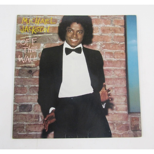 416 - Michael Jackson 33rpm LP records, five Sports in Motion authentic lenticular cells to include Babe R... 