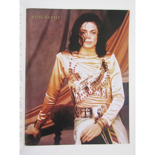 416 - Michael Jackson 33rpm LP records, five Sports in Motion authentic lenticular cells to include Babe R... 