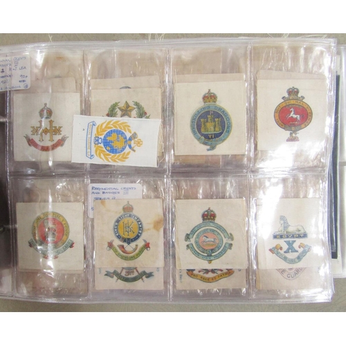 426 - Large collection of silk cigarette card part sets to include Football Colours by Godfrey Philips, ci... 