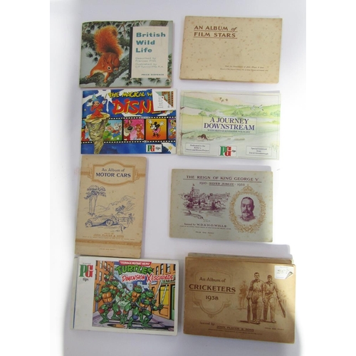 429 - Extensive collection of cigarette and tea cards and sets in albums including John Player & Sons albu... 