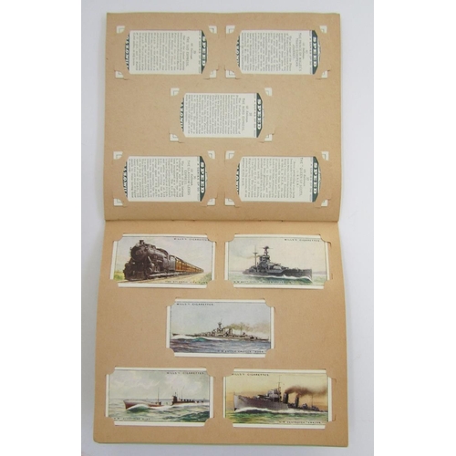 429 - Extensive collection of cigarette and tea cards and sets in albums including John Player & Sons albu... 