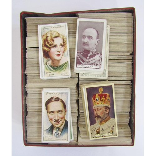 430 - Large collection of cigarette and other collectors cards to include cards by Wills, Carreras and Joh... 