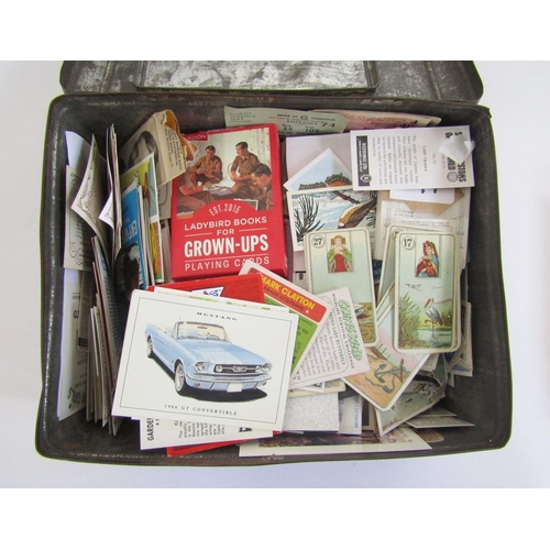 430 - Large collection of cigarette and other collectors cards to include cards by Wills, Carreras and Joh... 