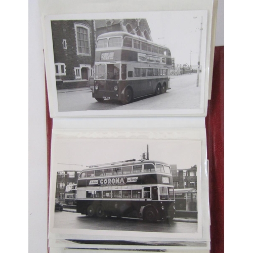 431 - Three albums of early 20th century and later postcards to include mixed topographical, transport and... 