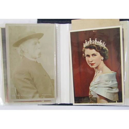 431 - Three albums of early 20th century and later postcards to include mixed topographical, transport and... 