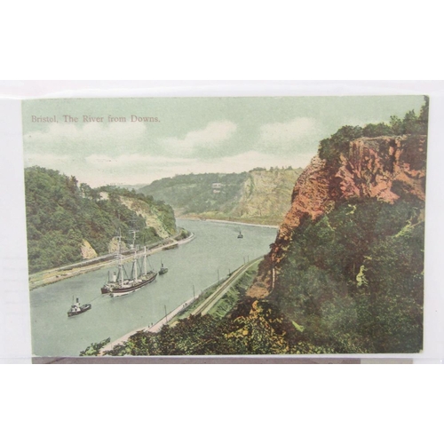 432 - Three albums of postcards to include examples of topographical interest, scenes of Gloucester, Chelt... 