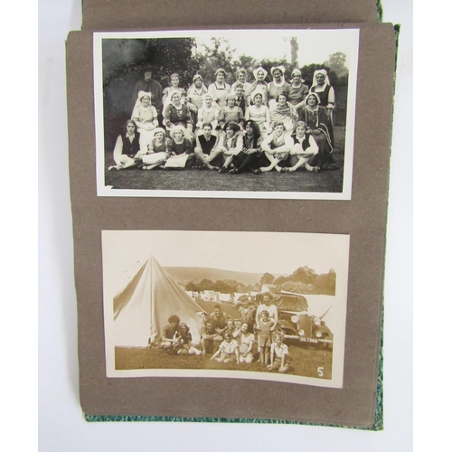 433 - Collection of postcard and photograph albums, early 20th century and later, including scenes of topo... 