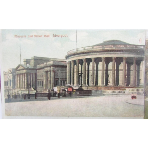 434 - Five albums of postcards, early 20th century and later, to include examples of topographical interes... 