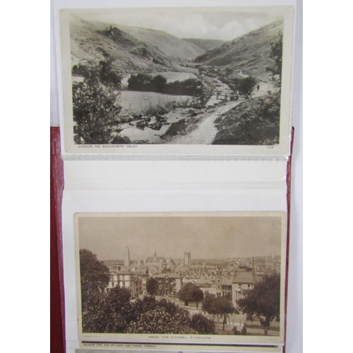 434 - Five albums of postcards, early 20th century and later, to include examples of topographical interes... 