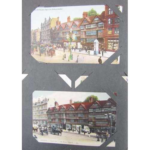 434 - Five albums of postcards, early 20th century and later, to include examples of topographical interes... 