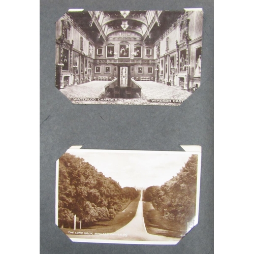 434 - Five albums of postcards, early 20th century and later, to include examples of topographical interes... 