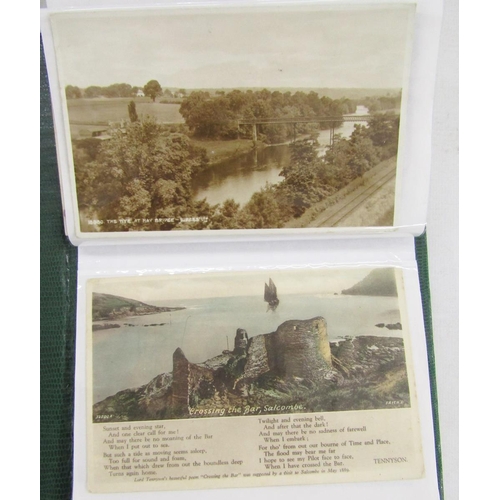 436 - Vintage postcards - Mixed topographical, 7 albums containing approx 896 cards, 1905 through to 1950'... 