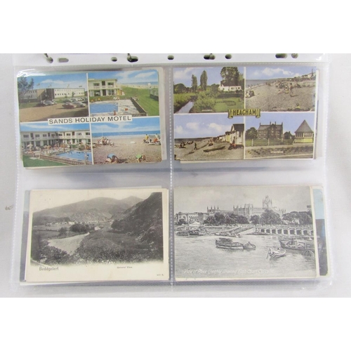 436 - Vintage postcards - Mixed topographical, 7 albums containing approx 896 cards, 1905 through to 1950'... 