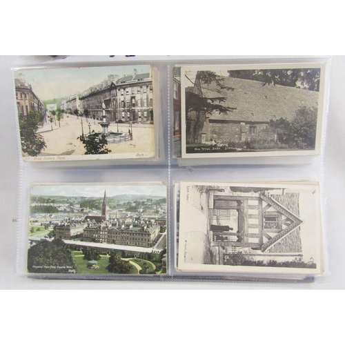 436 - Vintage postcards - Mixed topographical, 7 albums containing approx 896 cards, 1905 through to 1950'... 