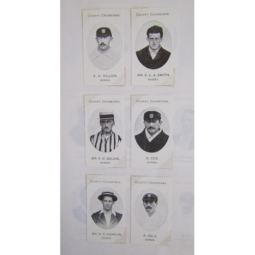 444 - Extensive collection of collectors cards including cricketers, cigarette cards including Players, Ga... 