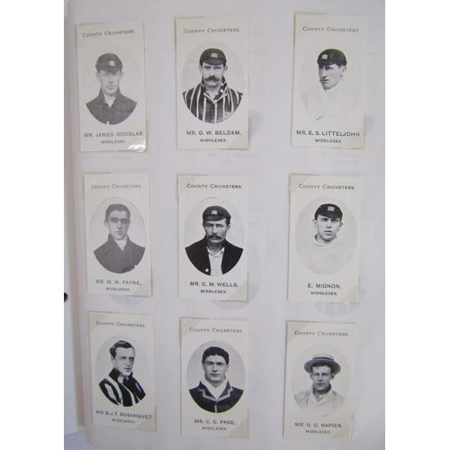 444 - Extensive collection of collectors cards including cricketers, cigarette cards including Players, Ga... 