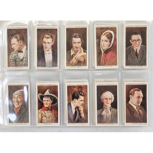 446 - Six ring binder albums of cigarette cards to include Edwards, Ringer & Bigg Musical Instruments set,... 