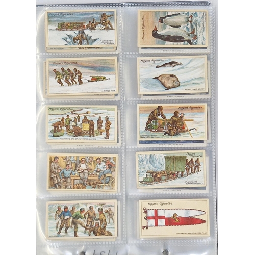 448 - Five albums of cigarette cards to include John Player & Sons British Livestock, John Player & Sons B... 