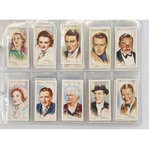 448 - Five albums of cigarette cards to include John Player & Sons British Livestock, John Player & Sons B... 