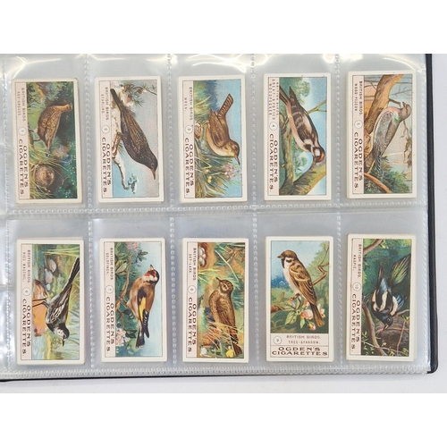 448 - Five albums of cigarette cards to include John Player & Sons British Livestock, John Player & Sons B... 