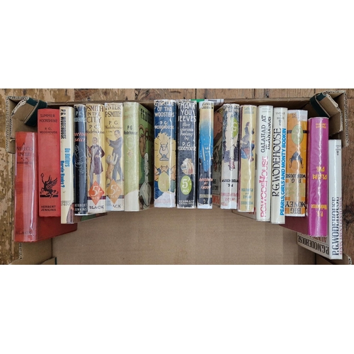 54 - P.G. Wodehouse interest - numerous volumes, some first and later editions some with dustwrappers to ... 