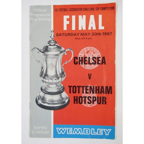 422 - Quantity 1960s Wembley final football programmes; Blackburn Rovers V Wolverhampton Wanderers 1960, L... 