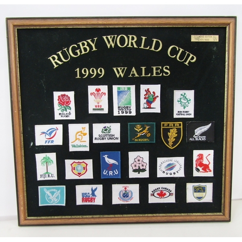 407 - South Africa rugby interest; collection of rugby related collectables, to include South Africa RWC 1... 