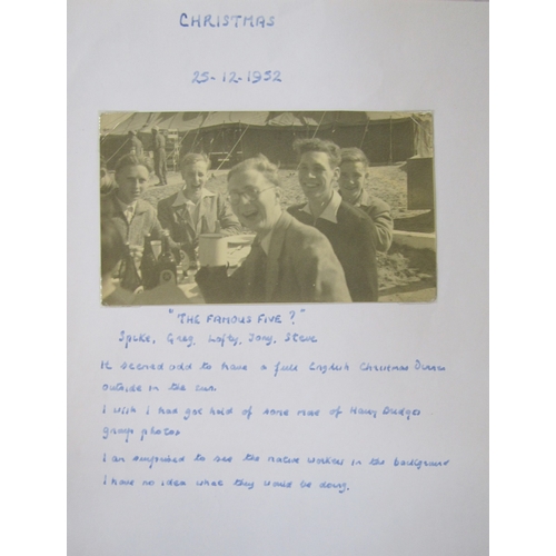 259A - Typed and handwritten autobiography of Mr G.S. Gregory, covers his childhood days during WWII to his... 