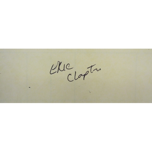 401 - Autograph album, 20th century, to include actors, singers and other celebrities, including Elton Joh... 