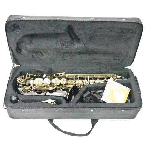 147 - Elkhart by Vincent Bach International saxophone, serial number 100ASBK, contained in fitted case