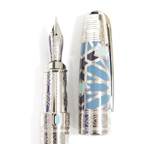 210 - S J Dupont limited edition Andalusia Olympio fountain pen, complete with it's original presentation ... 