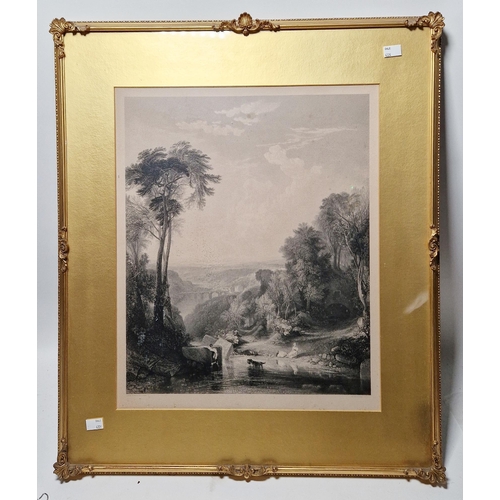 246 - After JMW Turner (1775-1851)
 Engraving
 