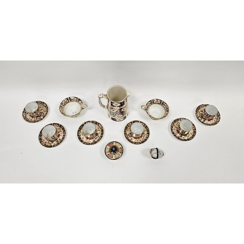 77 - Collection of Royal Crown Derby imari ware including six coffee cans and saucers pattern no. 2451, c... 