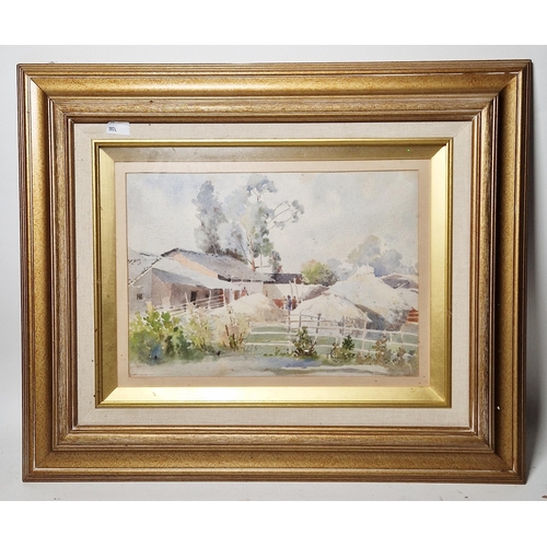 264 - S. Sorrenson? (20th century)
 Watercolour
 