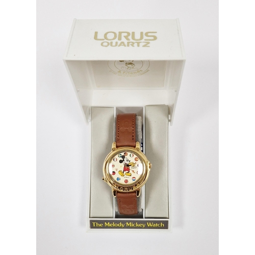 463 - Lorus Disney Mickey Mouse wristwatch, in original box