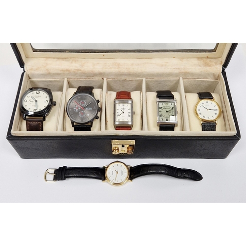 478 - Assorted modern wristwatches, to include a Megia chronometer, Megia Luminous GMT, Seiko, Lorus and o... 