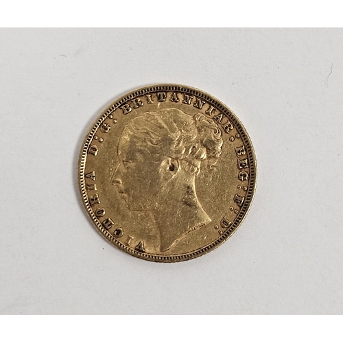 615 - Victorian sovereign 1884