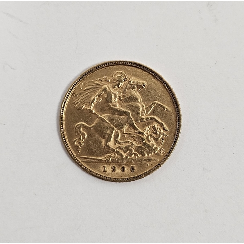 620 - George V half-sovereign 1905