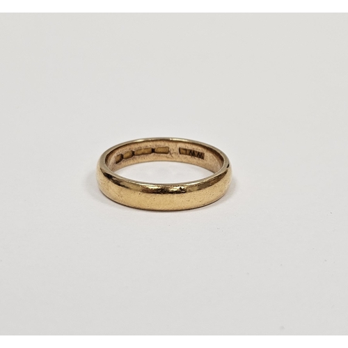 623 - 22ct gold wedding ring 5.8g approx, size N