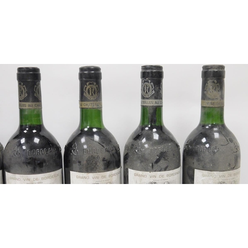 707 - 11 bottles of 1982 Chateau Guionne Cotes de Bourg by R Porcher et fils in original crate (no lid)