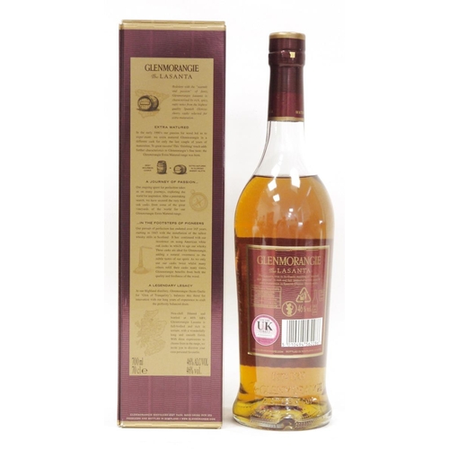 716 - Glenmorangie The Lasanta 12 year old scotch whisky extra matured in sherry casks 70cl 46%vol in orig... 