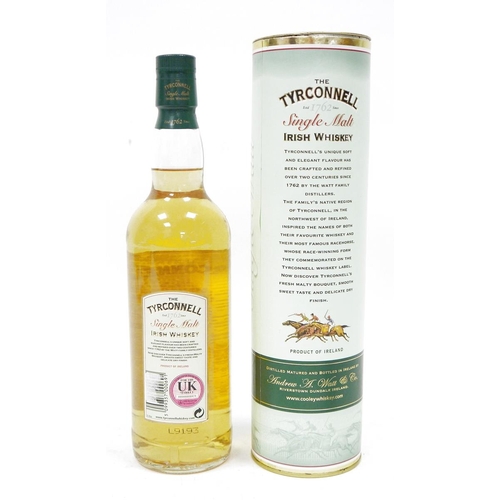 743 - The Tyrconnell single malt Irish whiskey, distilled and bottled by Andrew A Watt & Co, 70cl 40% vol,... 