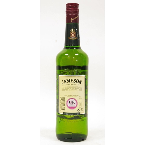 747 - Bottle of Jameston Irish whisky, St Patrick's Day limited edition bottle designed by Paul Daly, 70cl... 