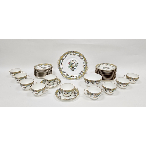 75 - Early 20th century Mintons ceramic part tea service decorated in the 'Sinclair' pattern, comprising ... 