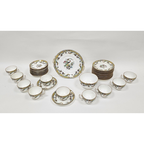 75 - Early 20th century Mintons ceramic part tea service decorated in the 'Sinclair' pattern, comprising ... 